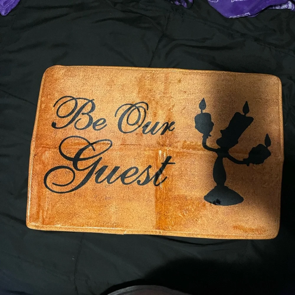 Beauty And The Beast Door Mat